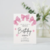 Postale Carte d'anniversaire mignonne (Debout devant)