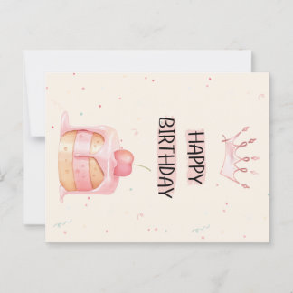 Postale Carte d'anniversaire très heureuse