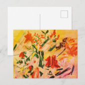 Postale Carte d'art abstraite (Devant / Derrière)