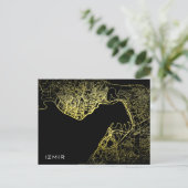 Postale Carte d'art de style or Izmir (Debout devant)