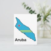 Postale Carte D'Aruba (Debout devant)