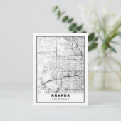 Postale Carte d'Arvada (Debout devant)