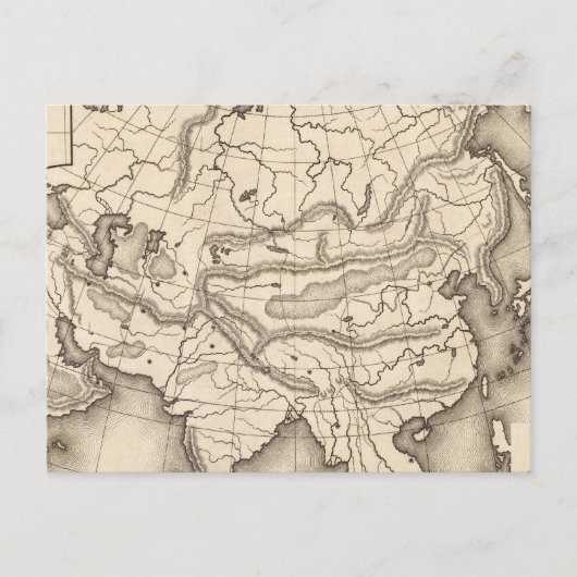 Postale Carte d'Asie 2 (Devant)