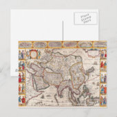 Postale Carte d'Asie 4 (Devant / Derrière)