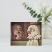 Postale Carte d'attention Halloween vintage (Debout devant)