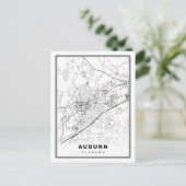 Postale Carte d'Auburn (Debout devant)