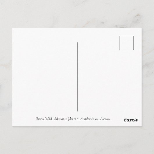 Postale Carte d'aventure TGP (Dos)