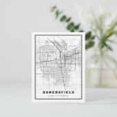 Postale Carte de Bakersfield (Debout devant)
