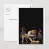 Postale Carte de ballet (Devant / Derrière)
