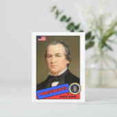 Postale Carte de base-ball d'Andrew Johnson (Debout devant)
