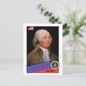 Postale Carte de base-ball John Adams (Debout devant)