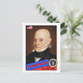 Postale Carte de base-ball John Quincy Adams (Debout devant)