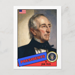 Postale Carte de base-ball John Tyler