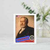 Postale Carte de baseball de Benjamin Harrison (Debout devant)