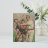 Postale Carte de baseball Old Time vers 1895 (Debout devant)