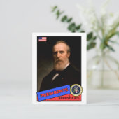 Postale Carte de baseball Rutherford B. Hayes (Debout devant)