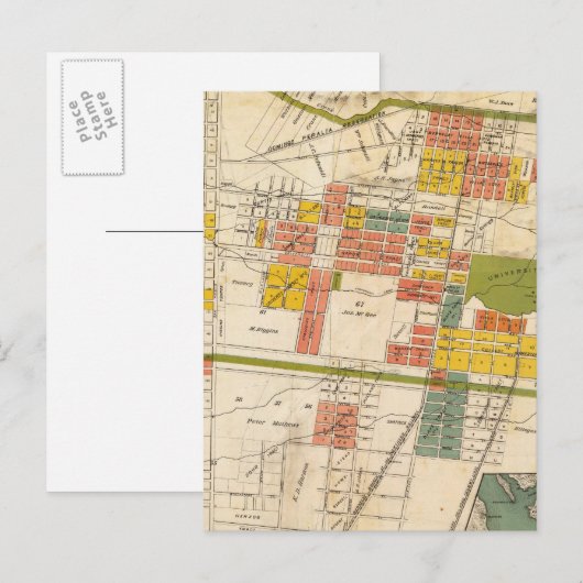 Postale Carte de Berkeley (Devant / Derrière)