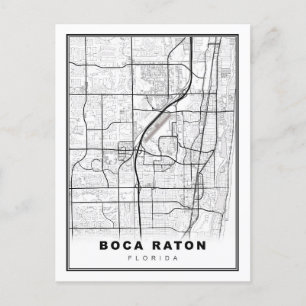 Postale Carte de Boca Raton