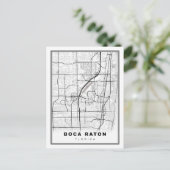 Postale Carte de Boca Raton (Debout devant)