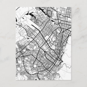 Postale Carte de Bogota Colombie