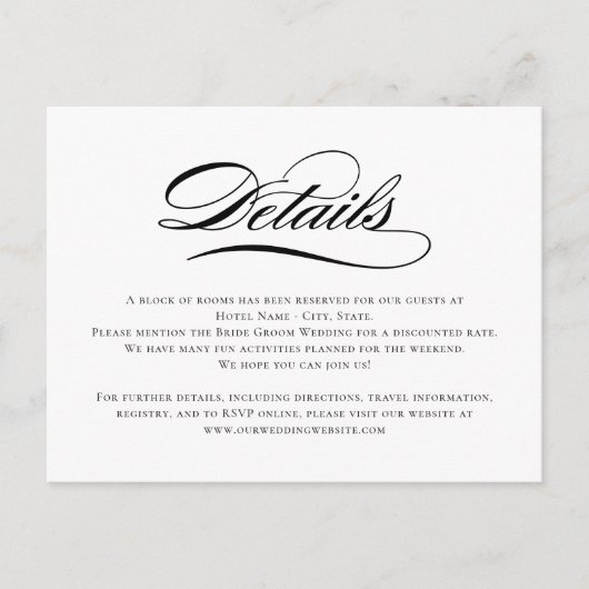 Postale Carte de boîtier couleur modifiable de script poét (Devant)