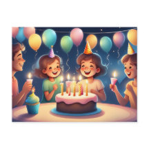 Carte de bonne anniversaire pour votre bébé fille