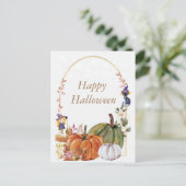 Postale Carte de Bonne Halloween (Debout devant)