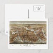 Postale Carte de Boston 1898 (Devant / Derrière)