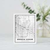 Postale Carte de Broken Arrow (Debout devant)