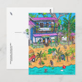 Postale Carte de bureau du parc marin (Devant / Derrière)