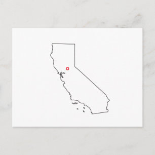 Postale Carte de Californie