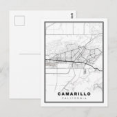 Postale Carte de Camarillo (Devant / Derrière)