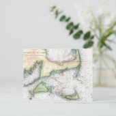 Postale Carte de Cap Cod, Nantucket, Martha's Vineyard (Debout devant)