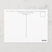 Postale Carte de carrière Tilberthwaite Rowan Tree (Dos)