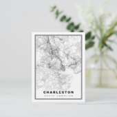 Postale Carte de Charleston (Debout devant)