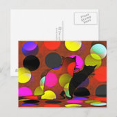 Postale Carte de chat (Devant / Derrière)