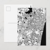 Postale Carte de Chennai Tamil Nadu (Devant / Derrière)