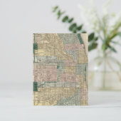 Postale Carte de Chicago City (Debout devant)