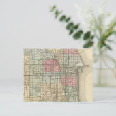 Postale Carte de Chicago par Mitchell (Debout devant)