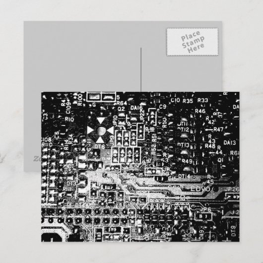 Postale Carte de circuit (Devant / Derrière)