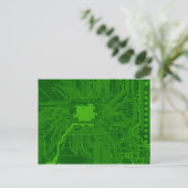 Postale Carte de circuit imprimé (Debout devant)