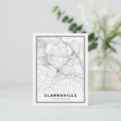 Postale Carte de Clarksville (Debout devant)