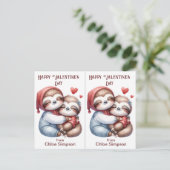 Postale Carte de classe de la soirée Valentine pour enfant (Debout devant)