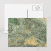 Postale Carte de classification des terres de Californie (Devant / Derrière)