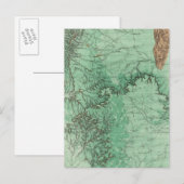 Postale Carte de classification des terres du Nouveau-Mexi (Devant / Derrière)