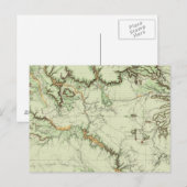 Postale Carte de classification des terres du Nouveau-Mexi (Devant / Derrière)