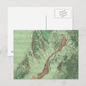 Postale Carte de classification des terres du sud-ouest du (Devant / Derrière)