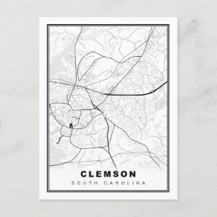 Postale Carte de Clemson