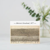 Postale Carte de Cleveland Ohio 1877 (Debout devant)