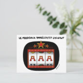 Postale Carte de coaching : A-A-A, le feedback (Debout devant)